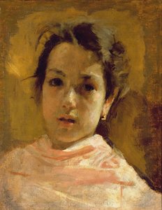 若い女の子の肖像画